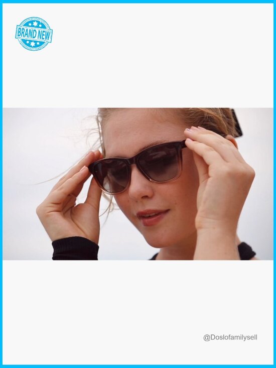 Polarized Retro Sunglasses UV400 Protection Trendy Classic Wrap Around Style